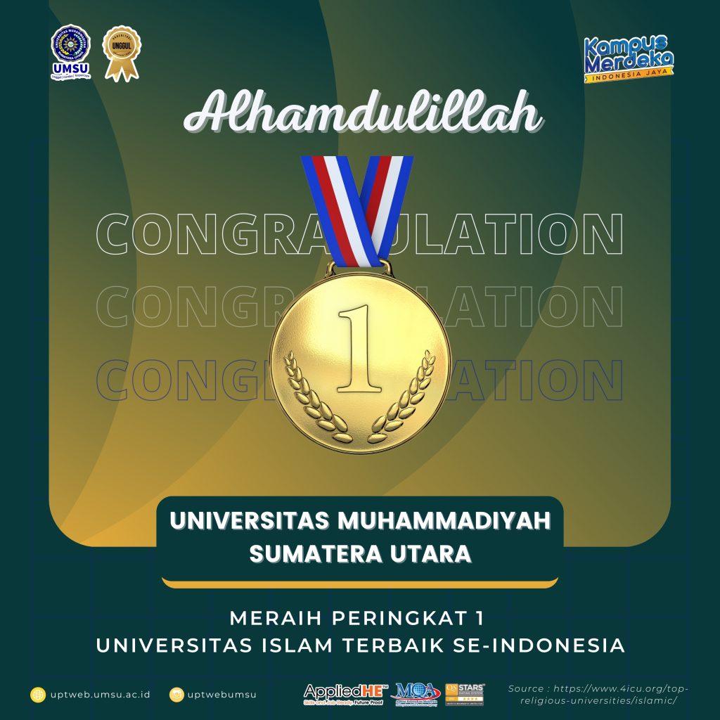 UMSU The 1ST Position The Best Islamic University in The World