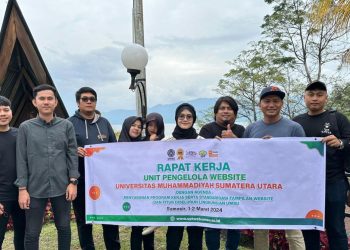 UPT Website UMSU Laksanakan Rapat Kerja di Samosir